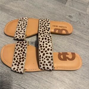 Gianni Bini Cheetah Sandals